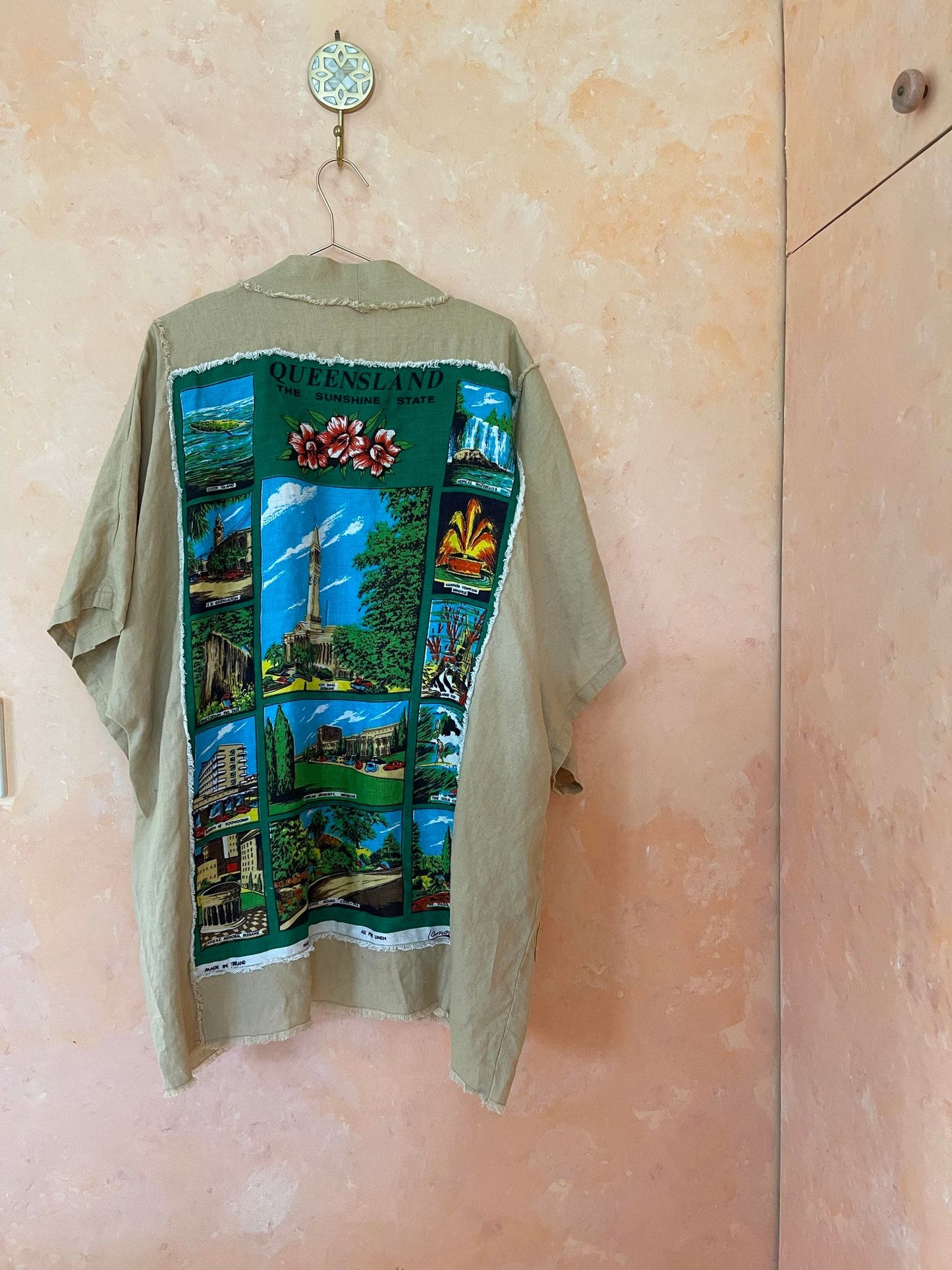 Australian Vintage Tea Towel Robe
