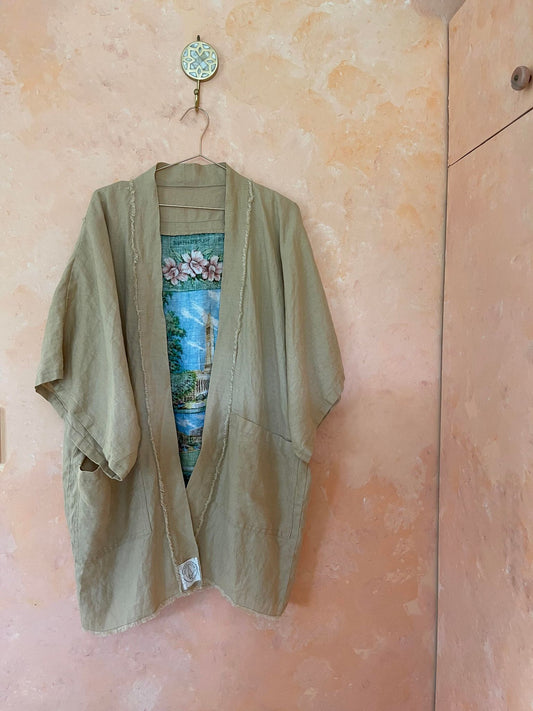 Australian Vintage Tea Towel Robe