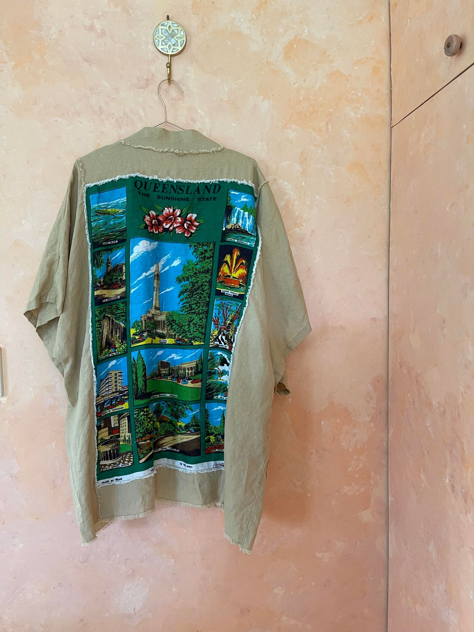 Australian Vintage Tea Towel Robe